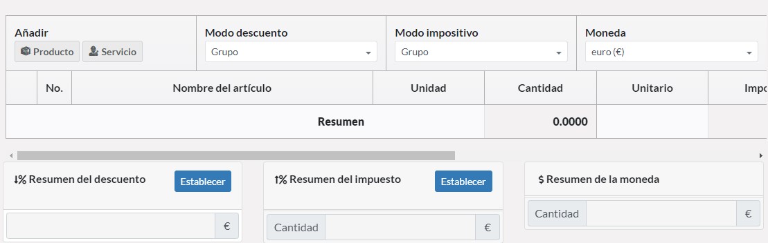Ejemplo de orden de venta Ejemplo de orden de venta